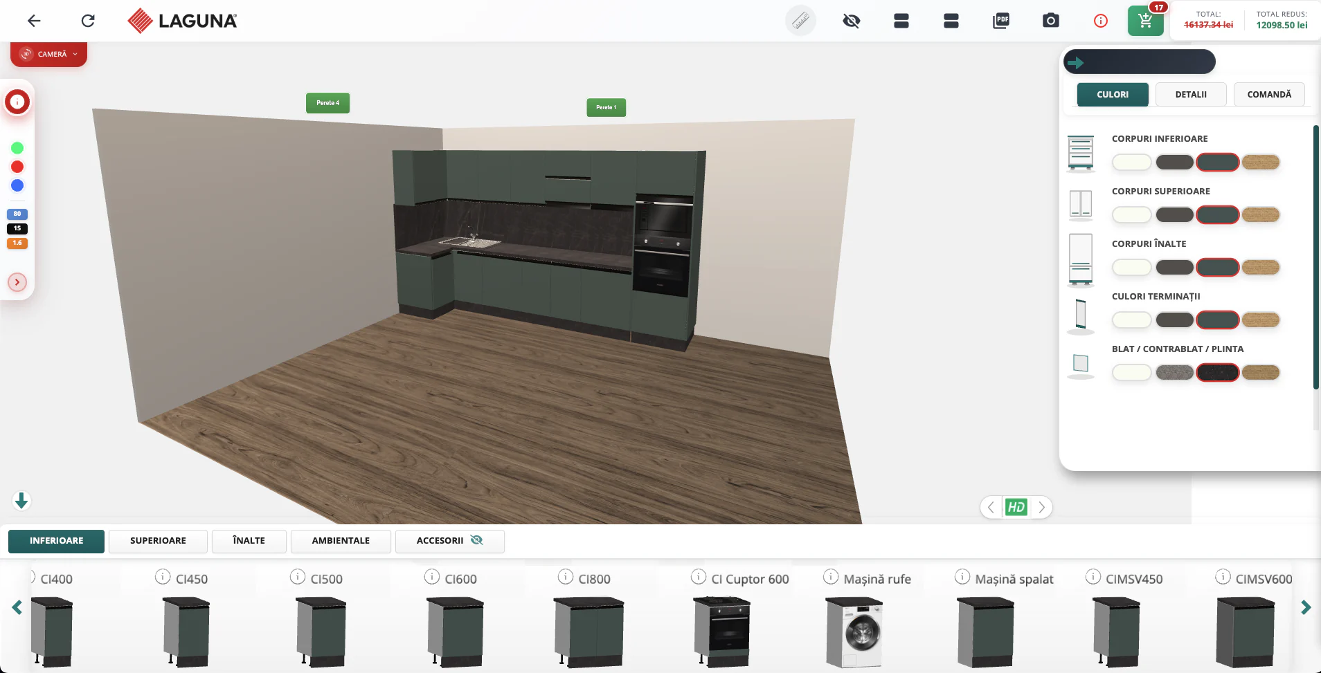 Laguna 3D configurator, an interactive buying experience