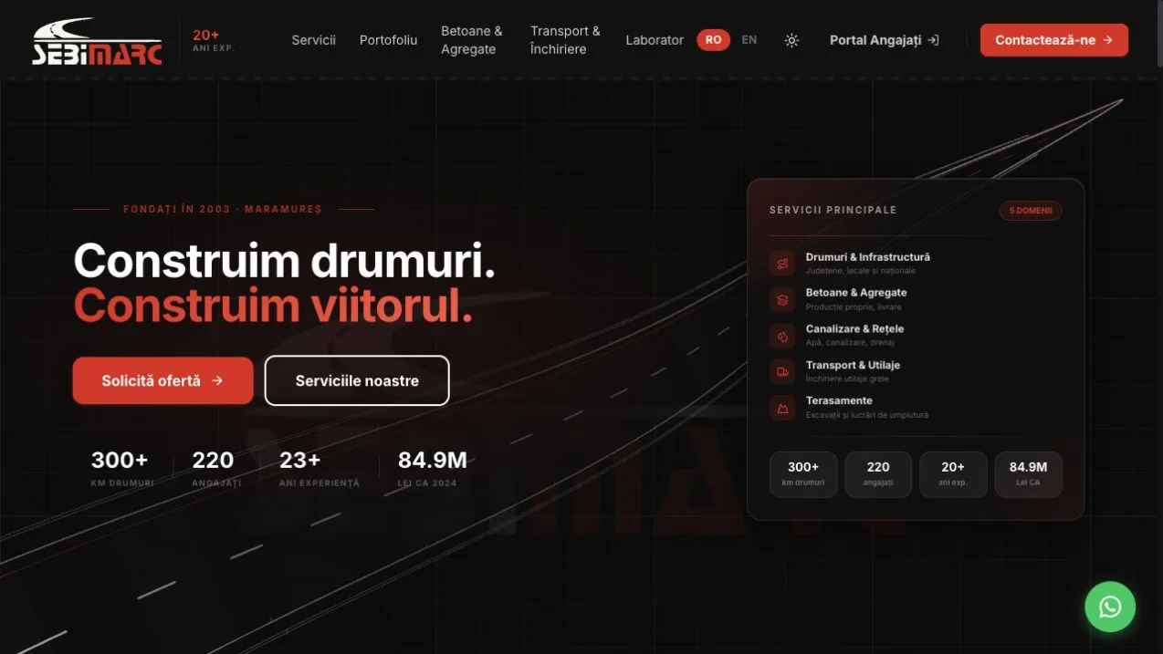 Digital system for a company with complex operations